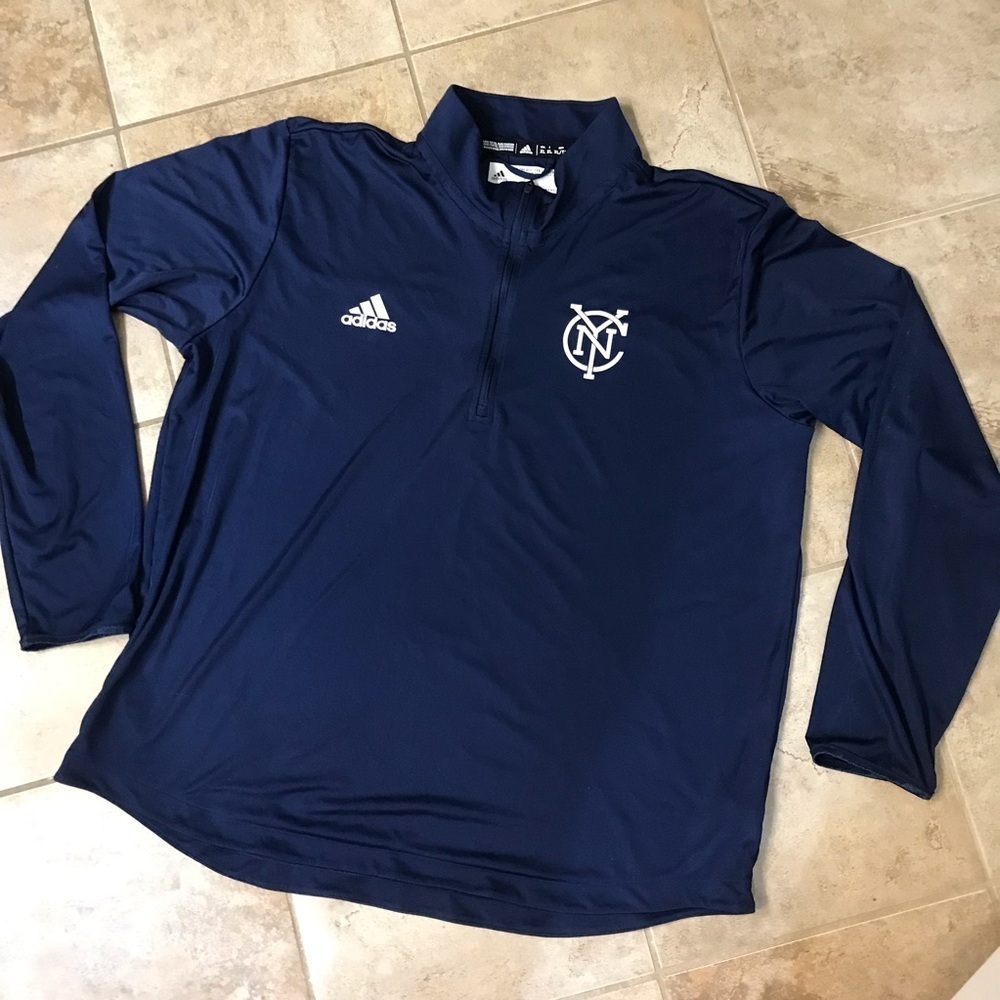 🌇adidas NYC Quarter Zip Pullover - Picture 2 of 9